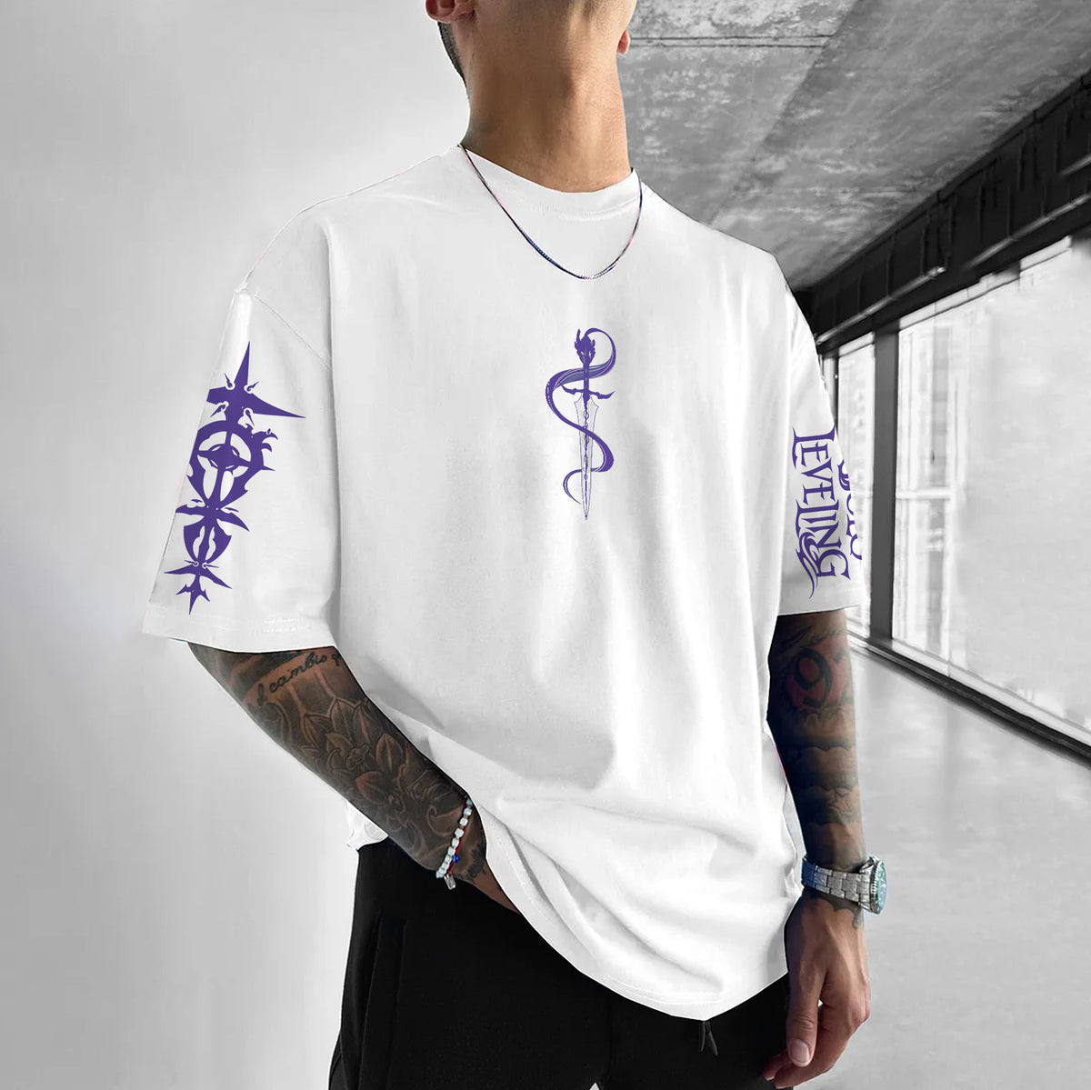 SL-Unisex Anime Inspired Vintage T-Shirt