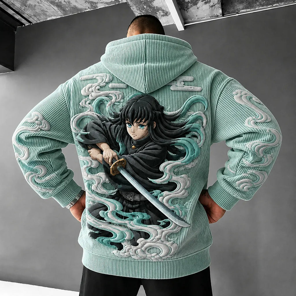 KNY Unisex Anime-print Hoodie