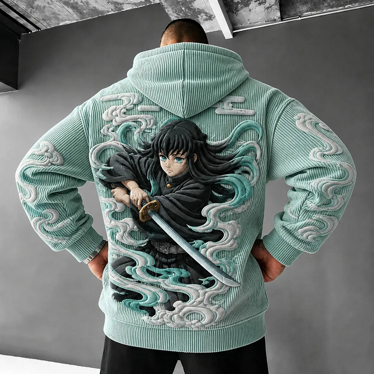 KNY Unisex Anime-print Hoodie