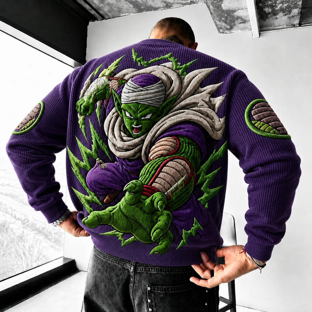 Dragon Ball Unisex Anime-print Crewneck Sweatshirt