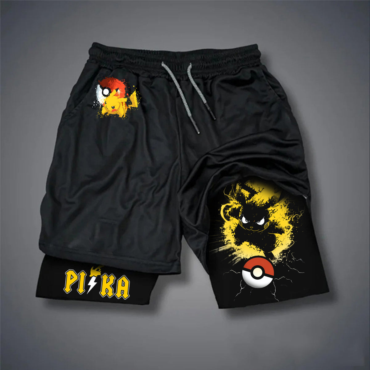 PKM-Unisex Casual Anime Streetwear Shorts