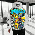 PKM-Unisex Anime Inspired Vintage Plush Hoodie