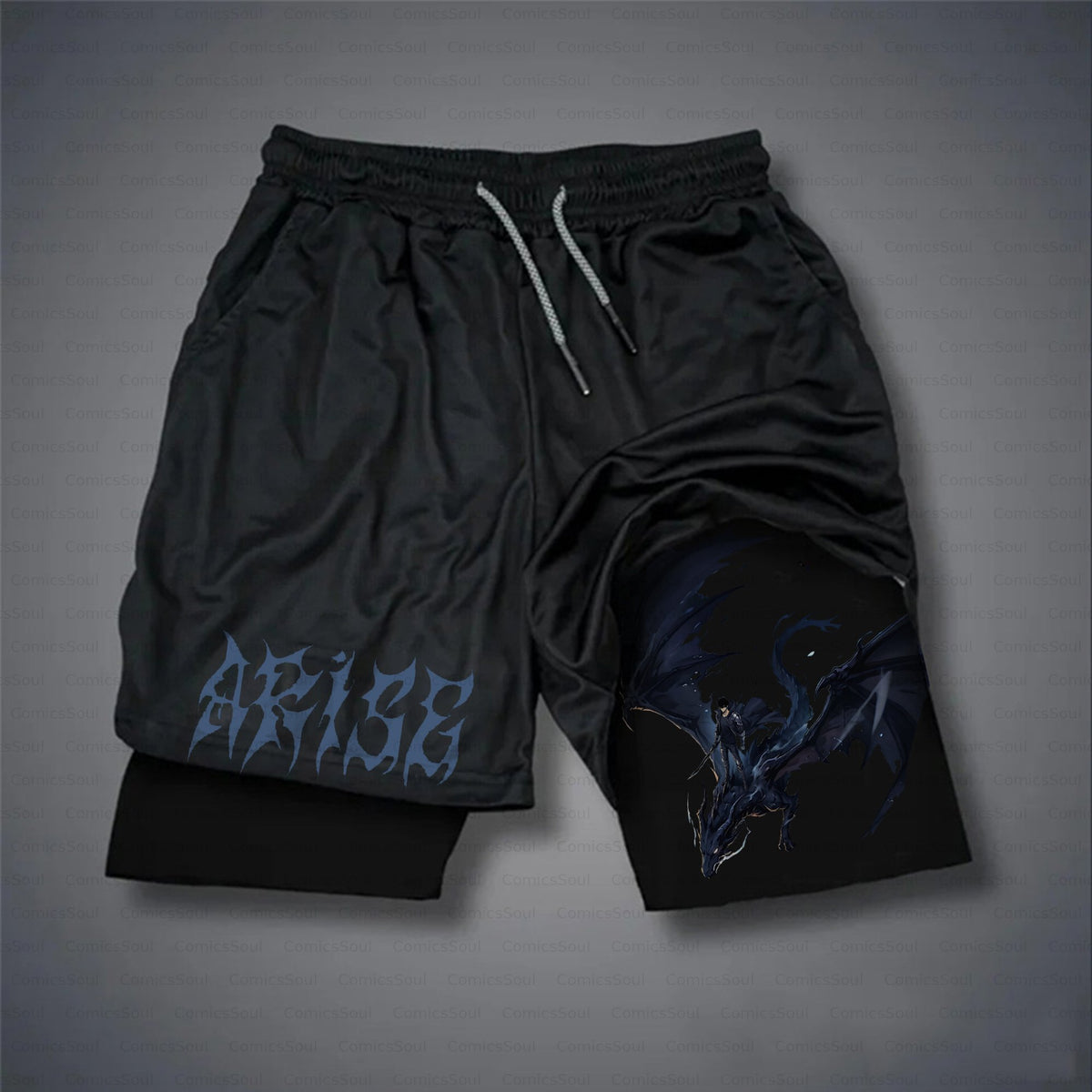 SL-Unisex Casual Anime Streetwear Gym Shorts