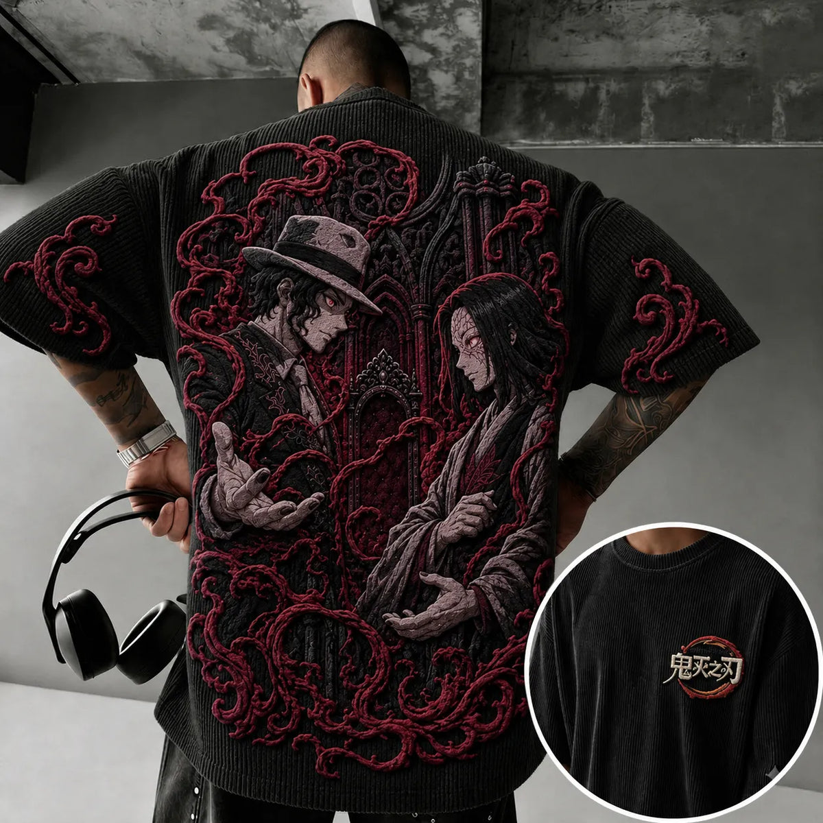 KNY Vintage Anime Print T-shirt