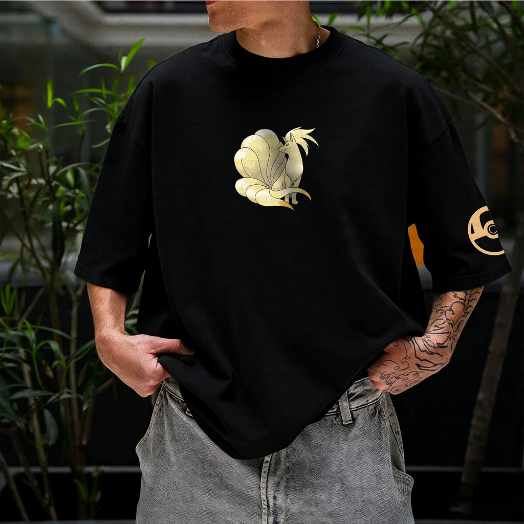 PKM-Unisex Anime Inspired Vintage T-Shirt