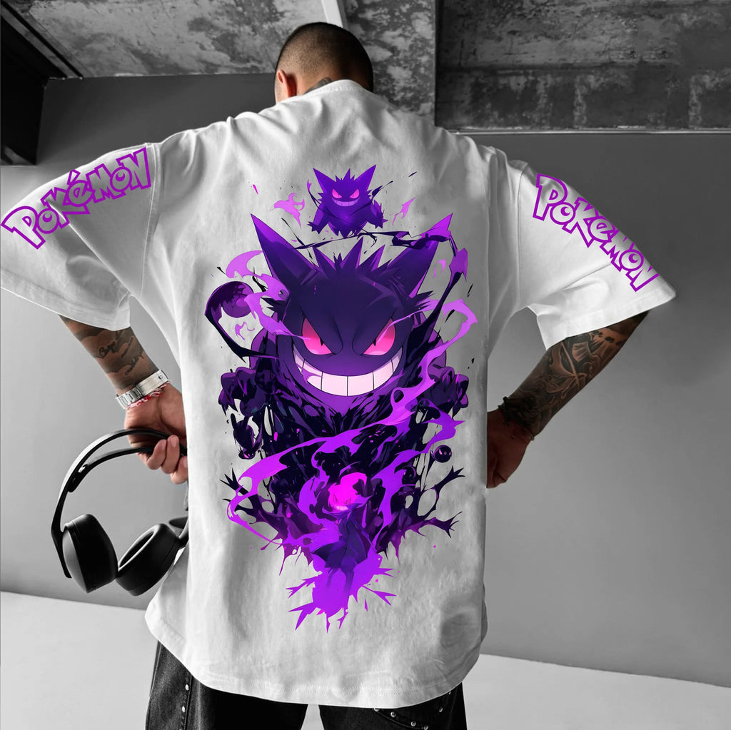 PKM-Unisex Anime Inspired Vintage T-Shirt