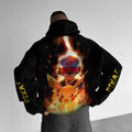 PKM-Unisex Anime Graphic Streetwear Vintage Hoodie