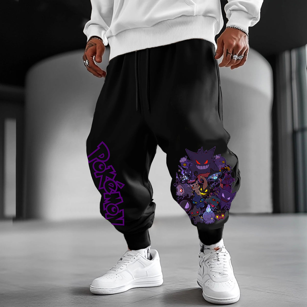 PKM-Unisex Casual Anime Streetwear Pants