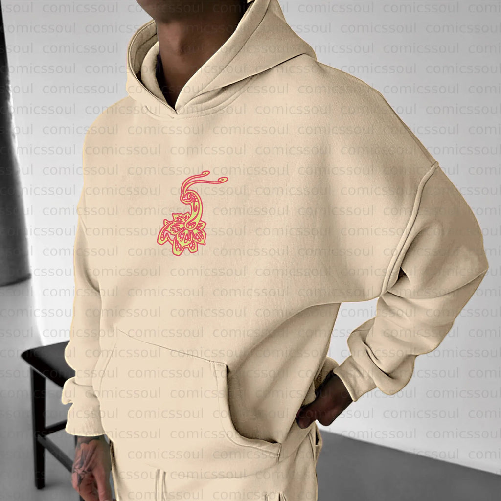 PKM-Unisex Anime Graphic Streetwear Vintage Hoodie