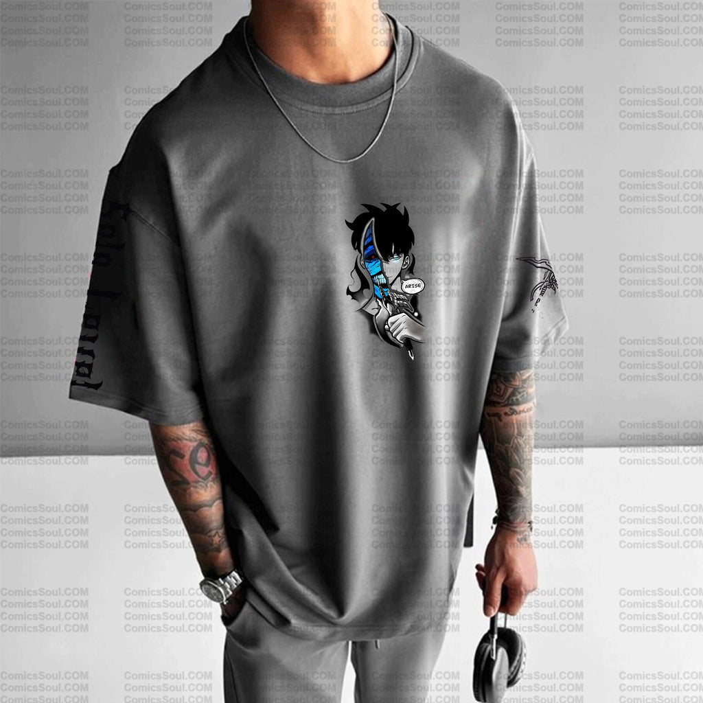 SL-Unisex Anime Inspired Vintage T-Shirt