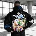 PKM-Unisex Anime Inspired Vintage Plush Hoodie