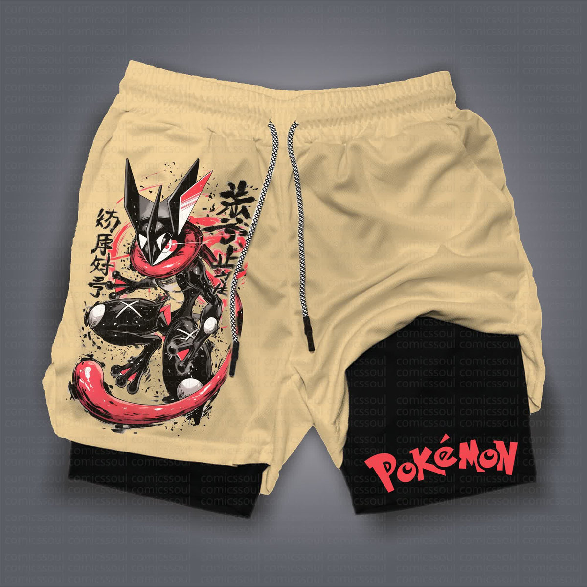 PKM-Unisex Casual Anime Streetwear Shorts