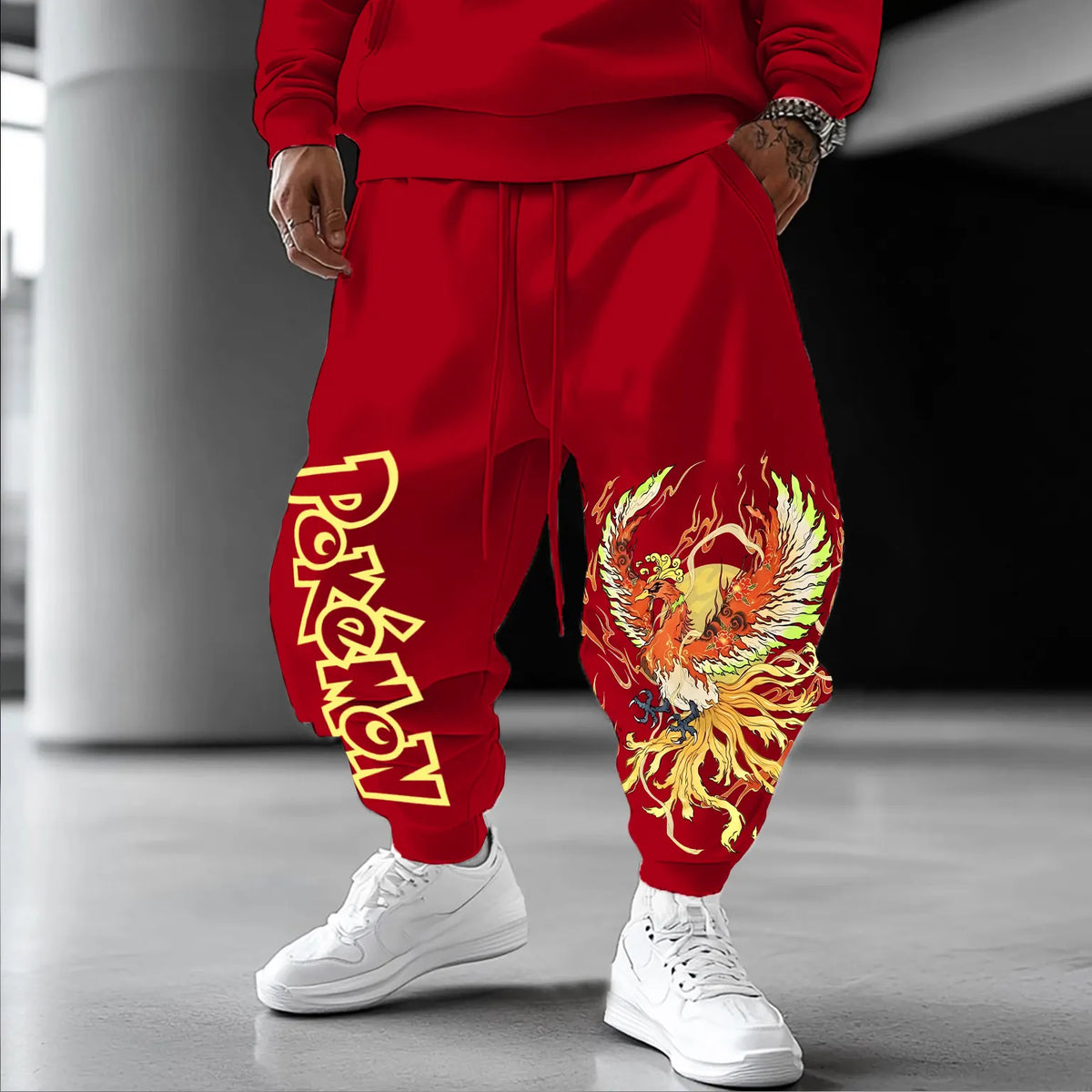PKM-Unisex Casual Anime Streetwear Pants