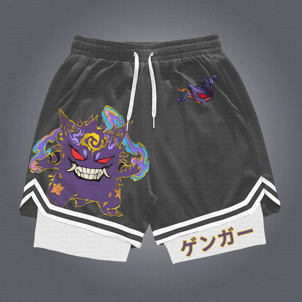 PKM-Unisex Casual Anime Streetwear Shorts