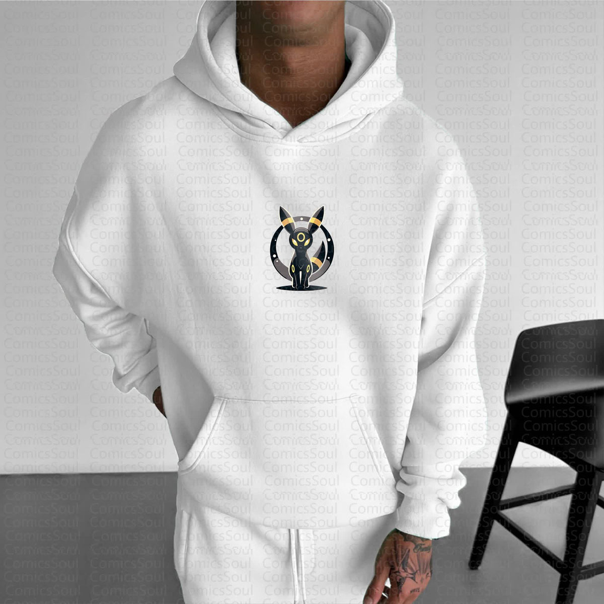 PKM-Unisex Anime Graphic Streetwear Vintage Hoodie