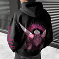 PKM-Unisex Anime Inspired Vintage Plush Hoodie