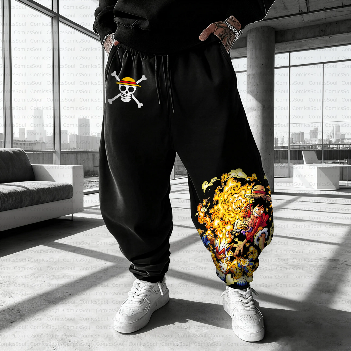 PKM-Unisex Casual Anime Streetwear Pant