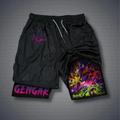 PKM-Unisex Casual Anime Style Shorts