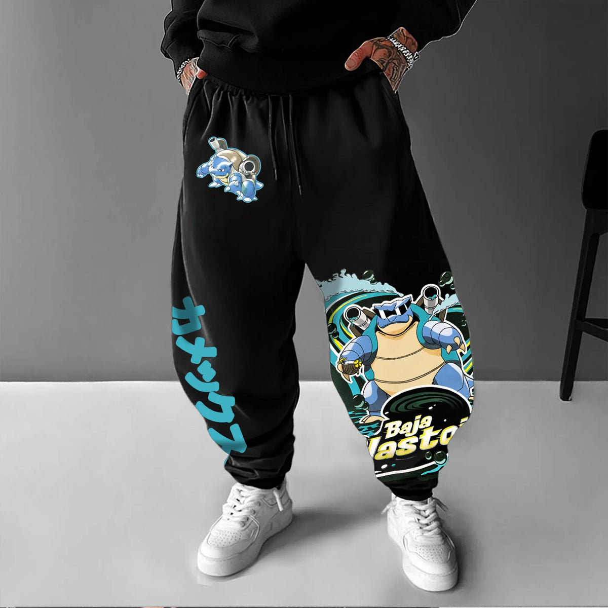 PKM-Unisex Casual Anime Streetwear Pants