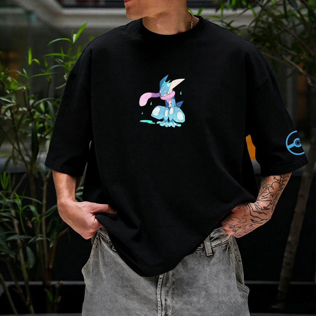 PKM-Unisex Anime Inspired Vintage T-Shirt