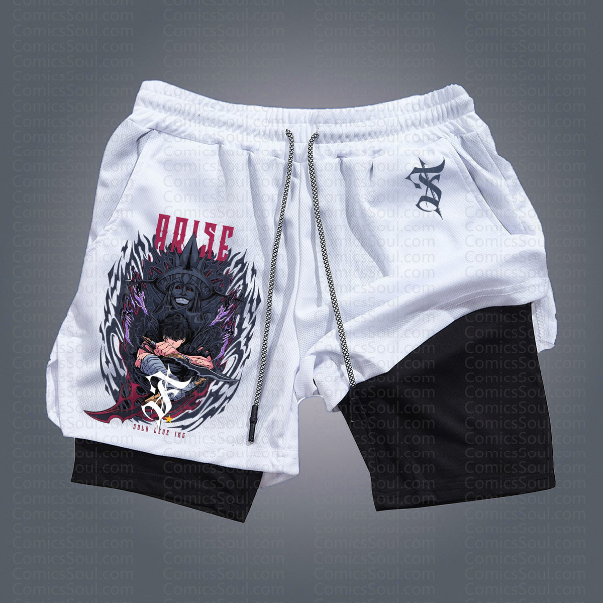 SL-Unisex Casual Anime Streetwear Shorts