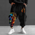 PKM-Unisex Anime Inspired Vintage Plush Pants