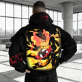 PKM-Unisex Anime Inspired Vintage Plush Hoodie