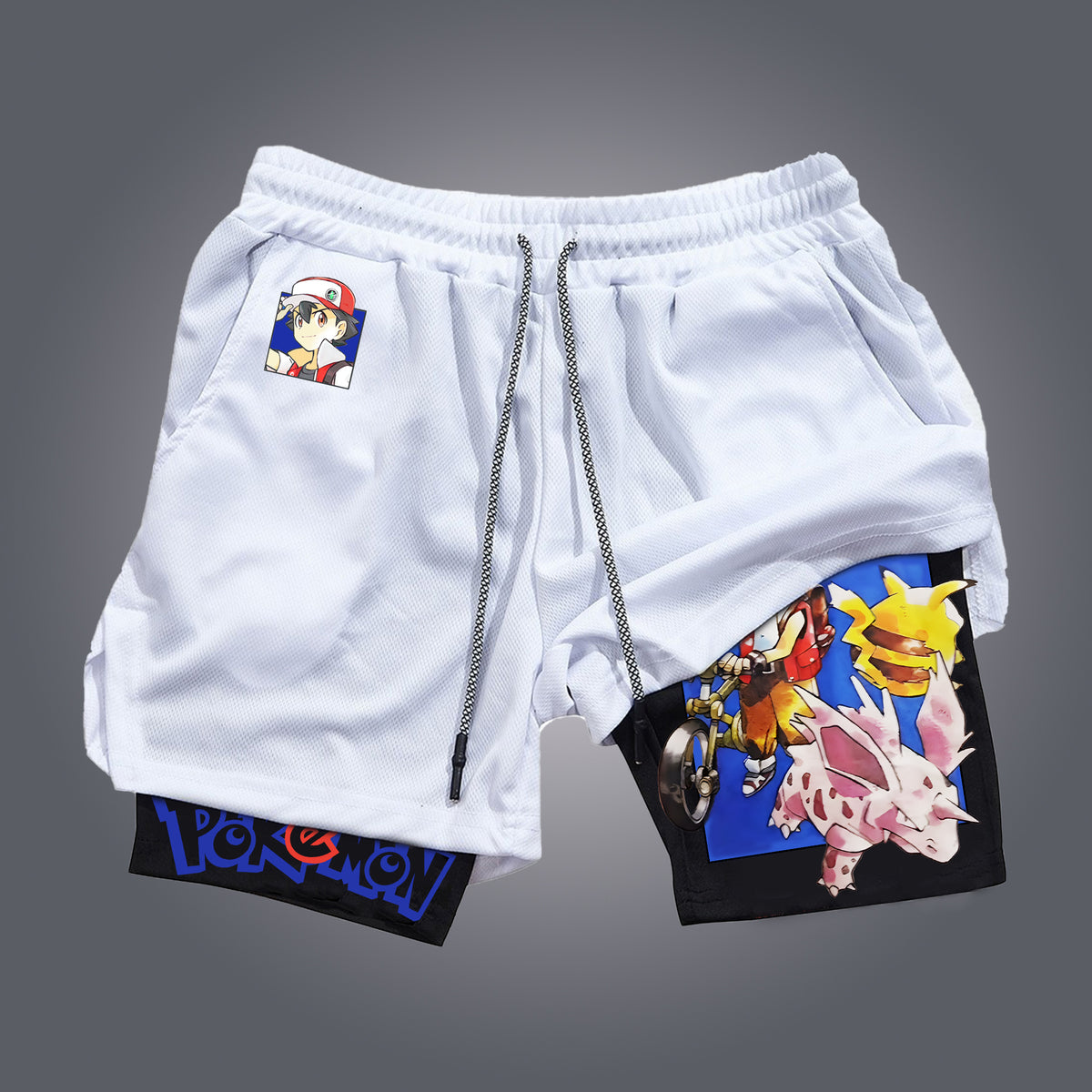 PKM-Unisex Casual Anime Streetwear Shorts
