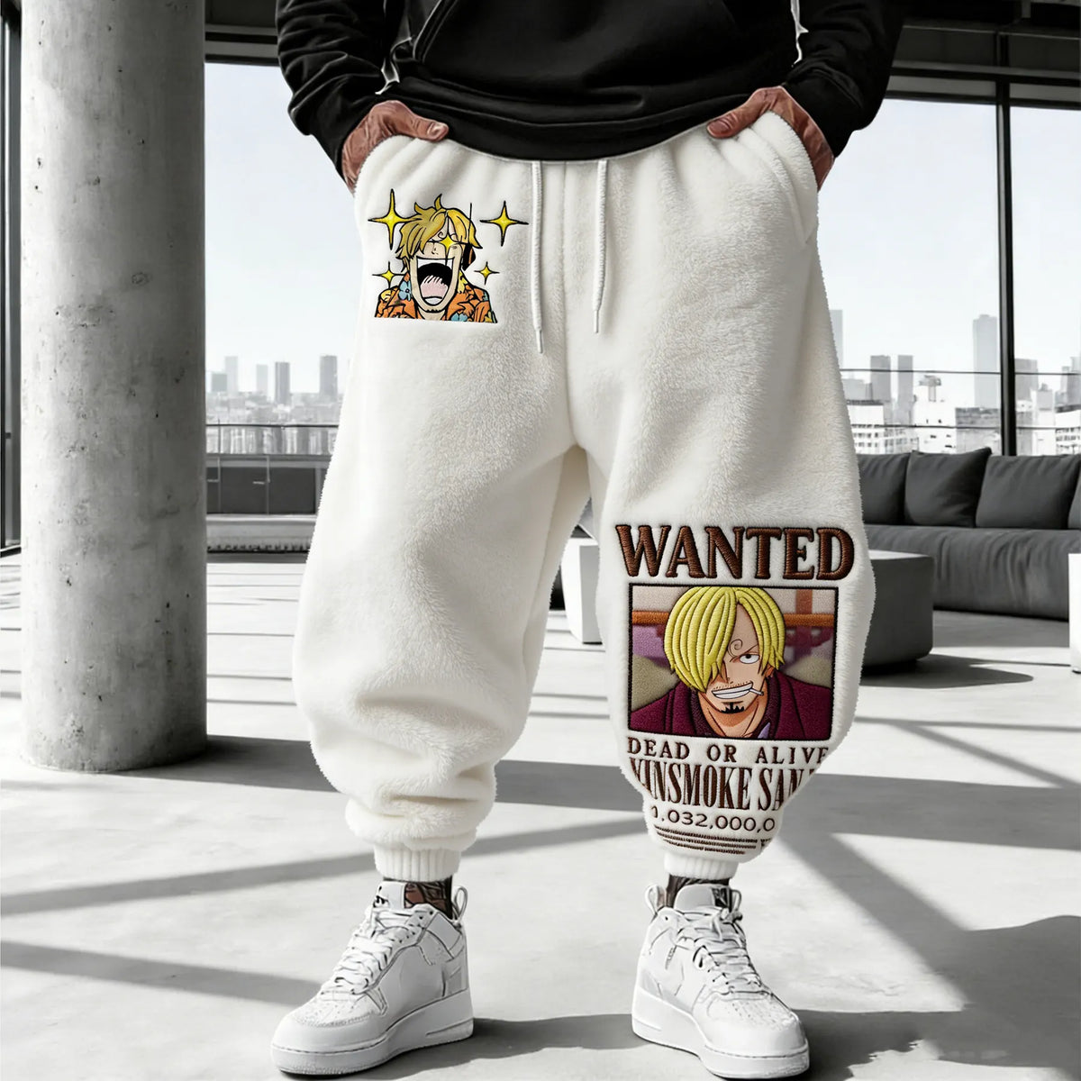 One Piece Plush Pants