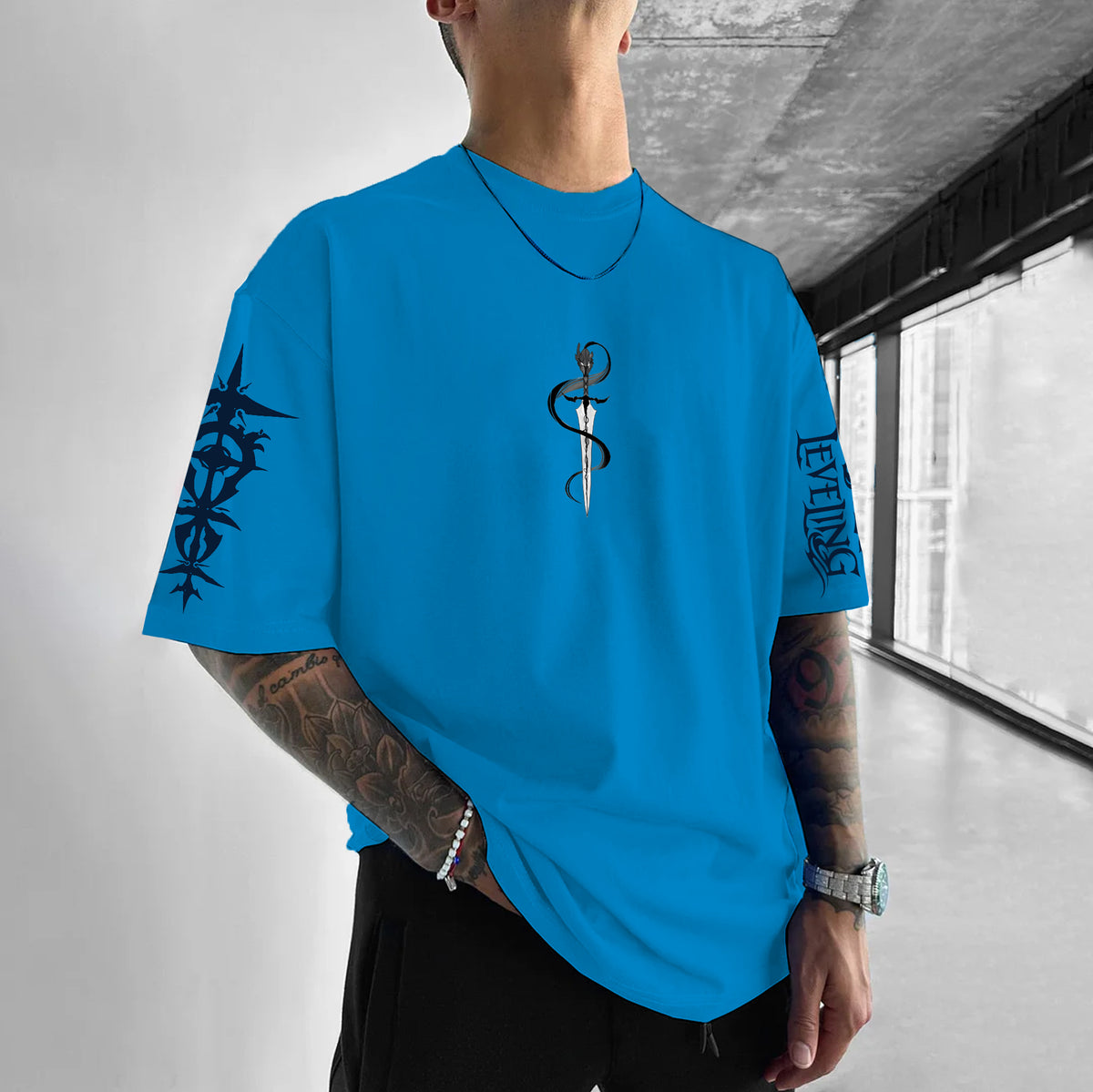 SL-Unisex Anime Inspired Vintage T-Shirt