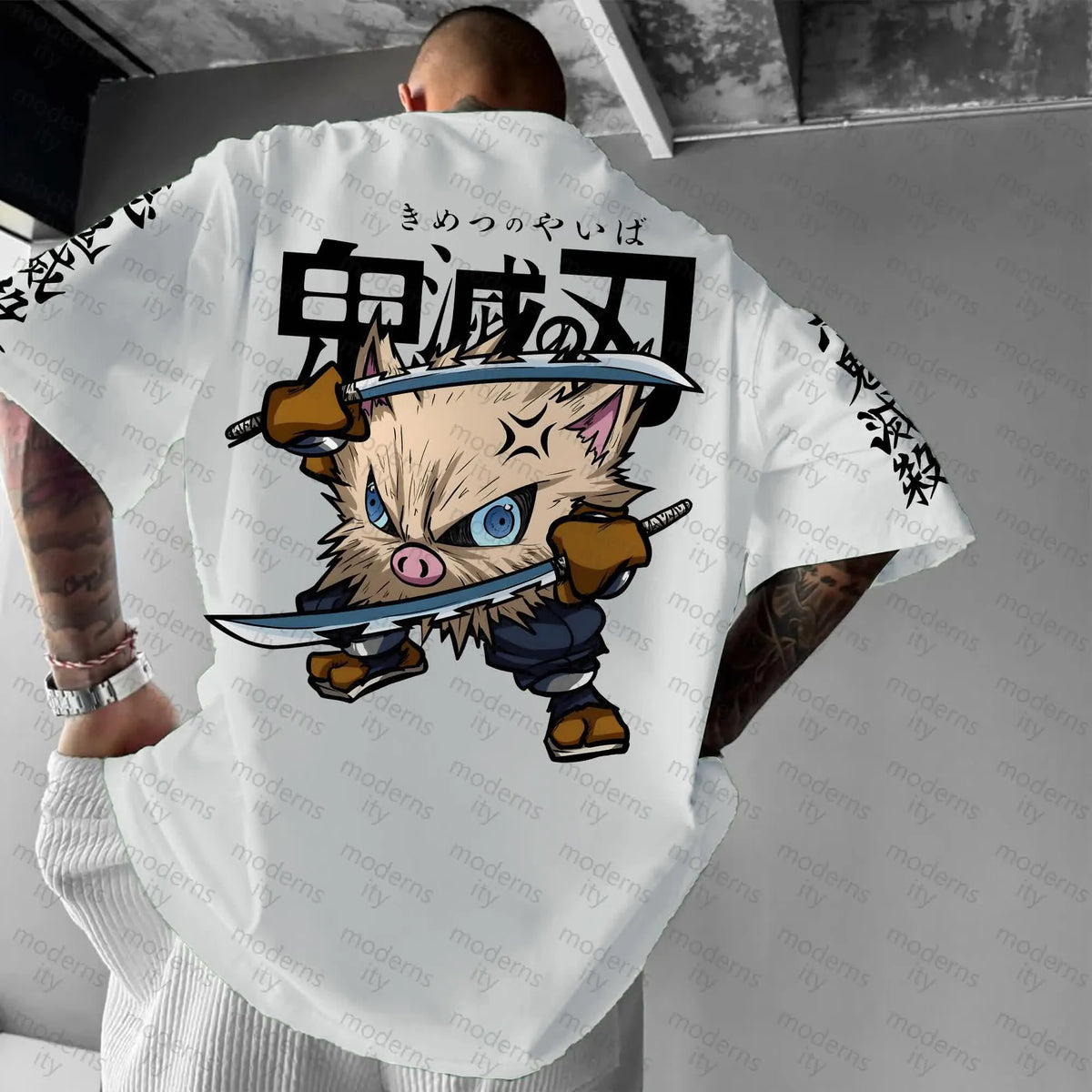 PKM-Unisex Anime Inspired Vintage T-Shirt