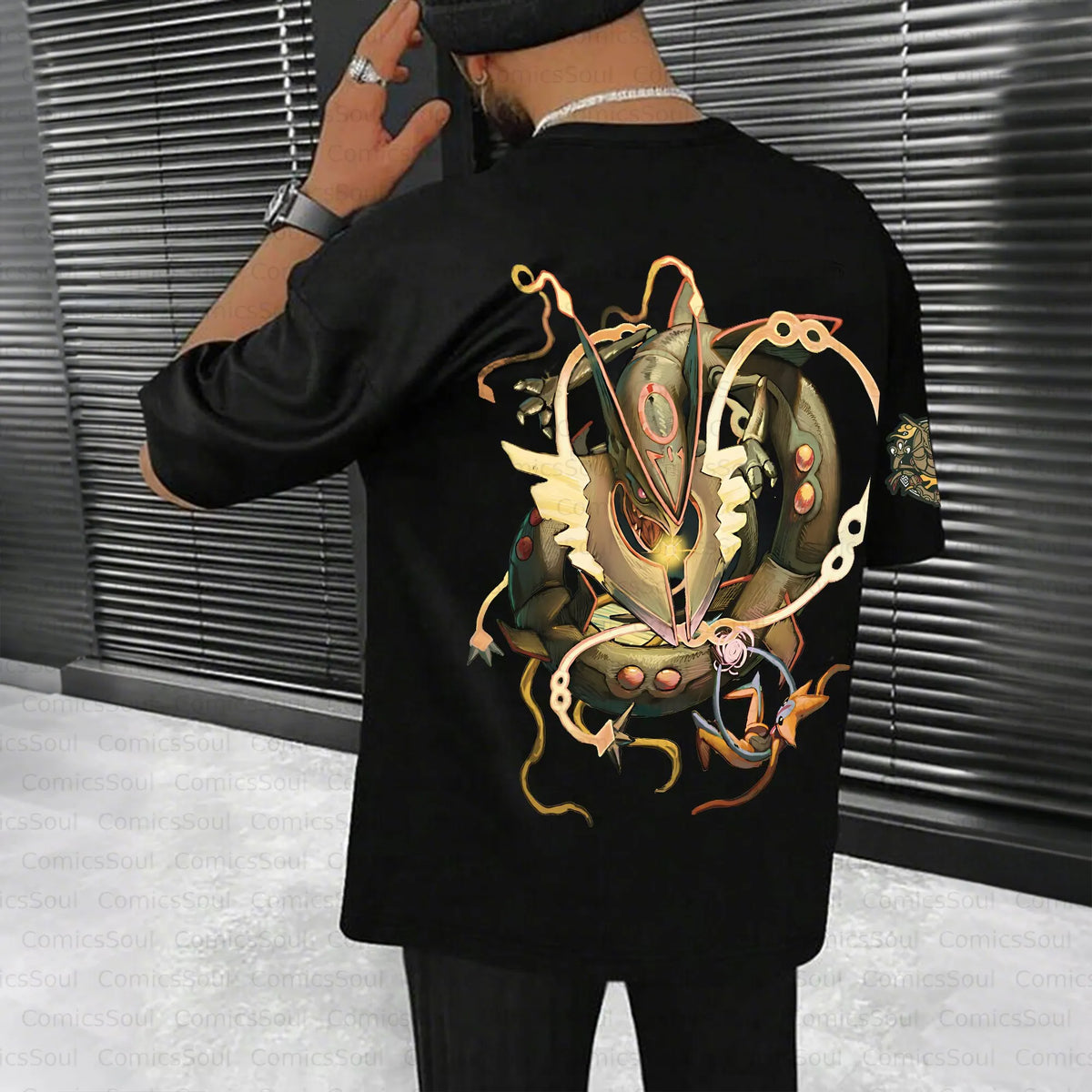 PKM-Unisex Anime Inspired Vintage T-Shirt