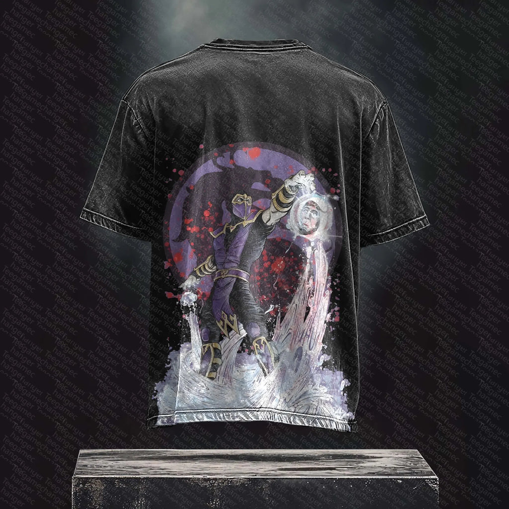 MK-Unisex  Inspired Vintage Washed T-Shirt
