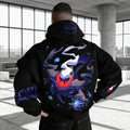 PKM-Unisex Anime Inspired Vintage Plush Hoodie