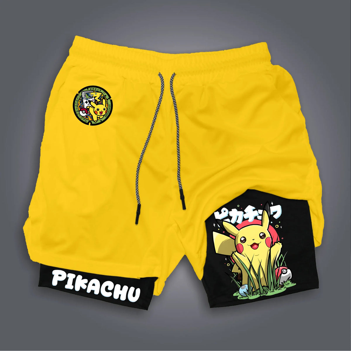 PKM-Unisex Casual Anime Streetwear Shorts