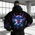 PKM-Unisex Anime Inspired Vintage Plush Hoodie