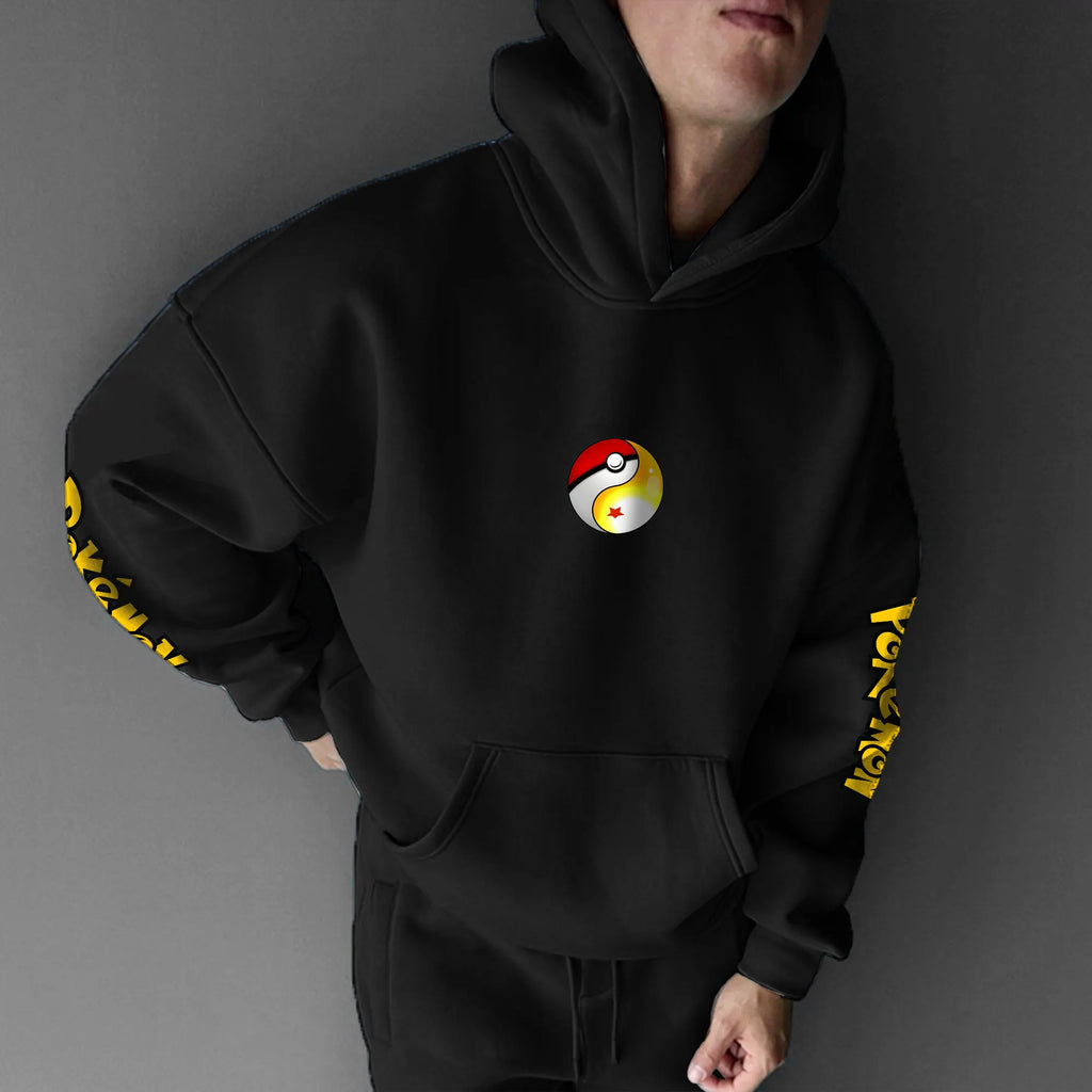 PKM-Unisex Vintage Hoodie丨Pikachu