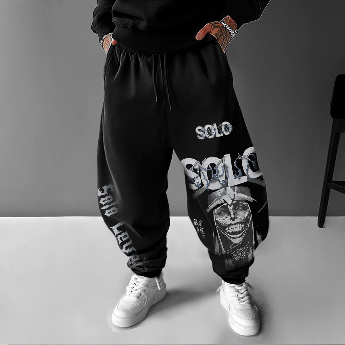 SL-Unisex Casual Anime Streetwear Pants