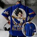 Dragon Ball Unisex Short-Sleeve Corduroy T-Shirt With Anime Print