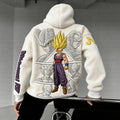 Dragon Ball Color Blocked Plush Hoodie
