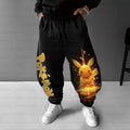 PKM-Unisex Anime Inspired Vintage Pants