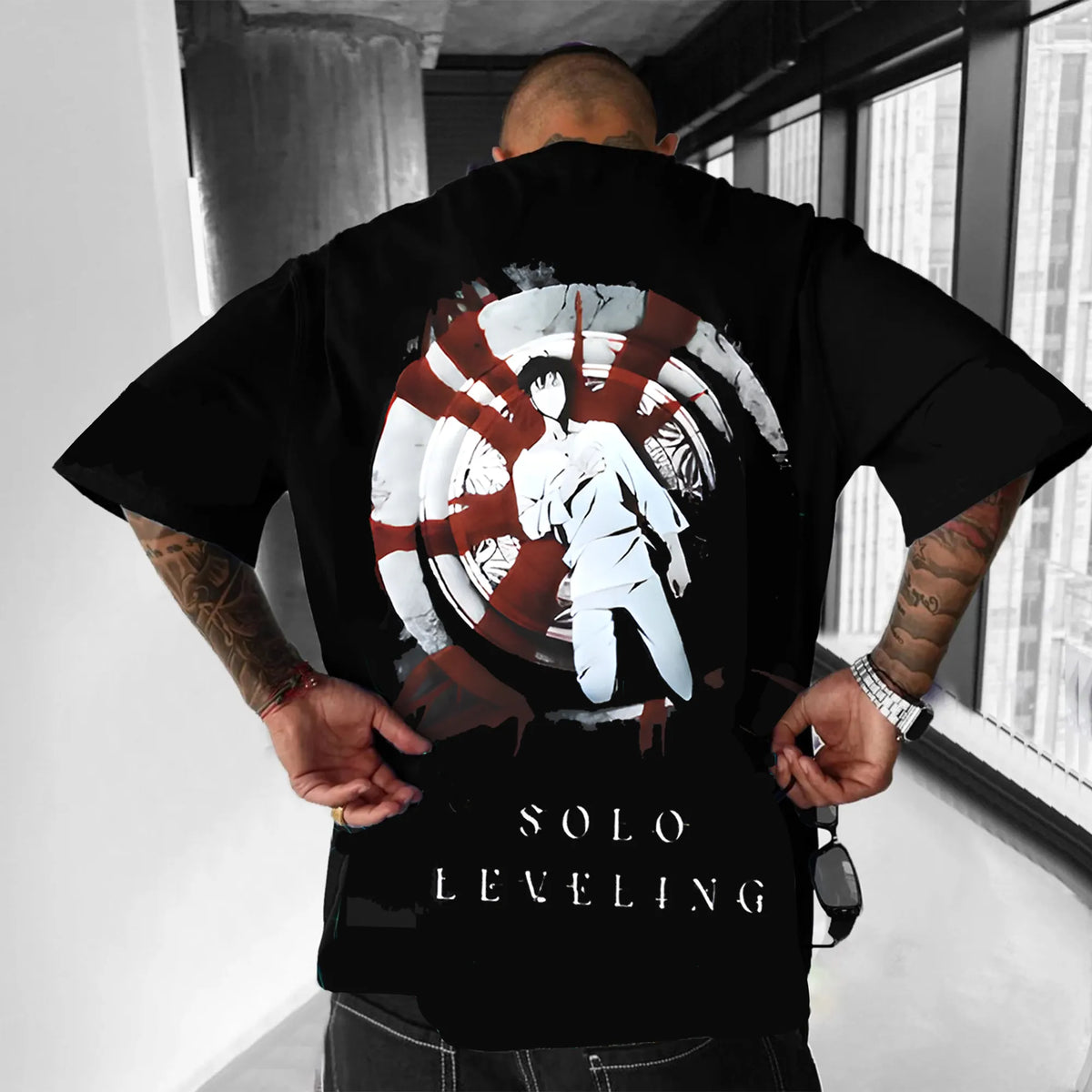 SL-Unisex Anime Inspired Vintage T-Shirt