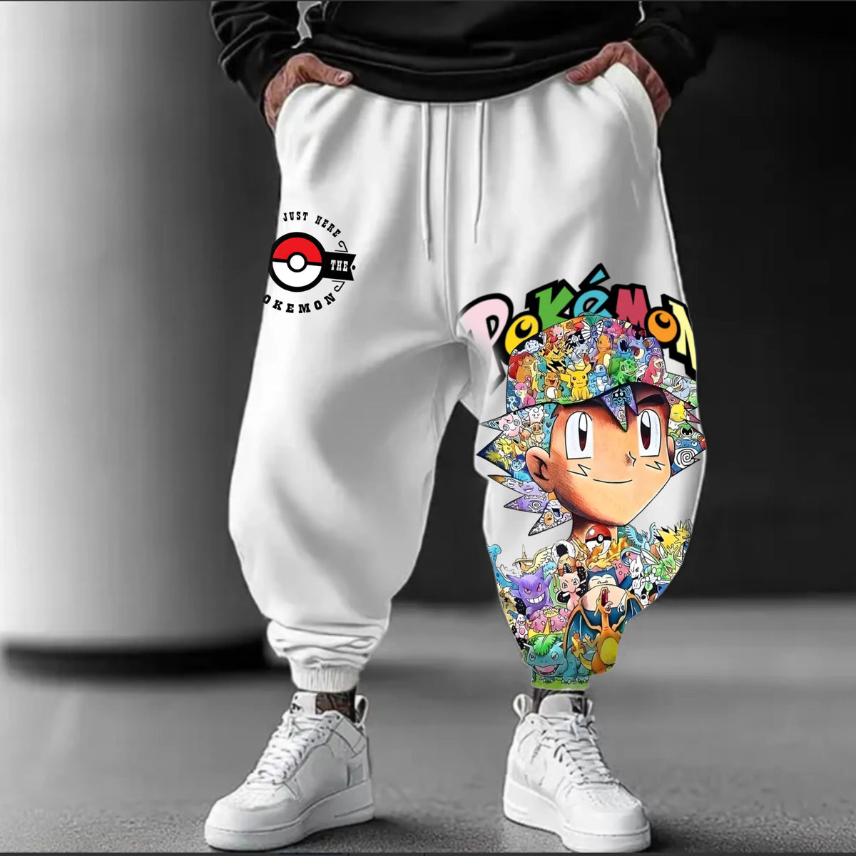 PKM-Unisex Casual Anime Streetwear Pants