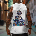 SL-Igris Oversized Anime Print Gym Tank Top