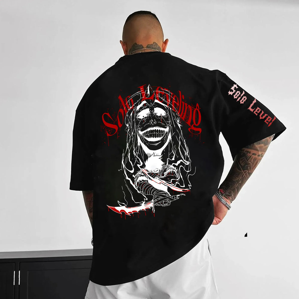 SL-Unisex Anime Inspired Vintage T-Shirt