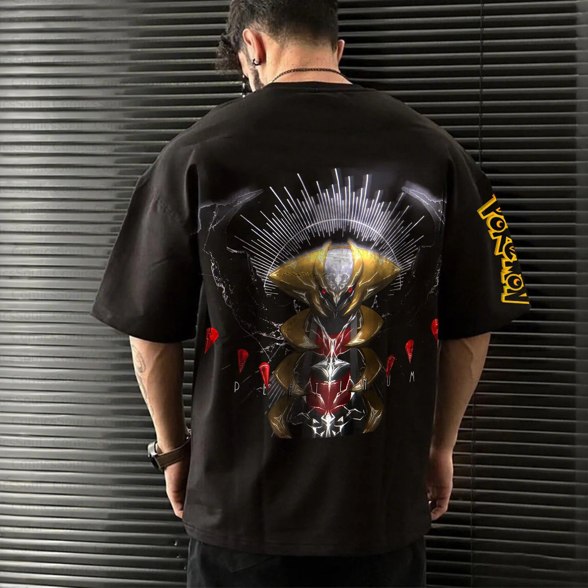 PKM-Unisex Anime Inspired Vintage T-Shirt
