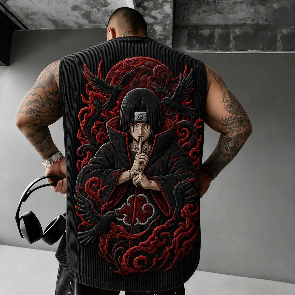 NINDO Unisex Anime-print Tank Top