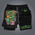 PKM-Unisex Casual Anime Streetwear Shorts