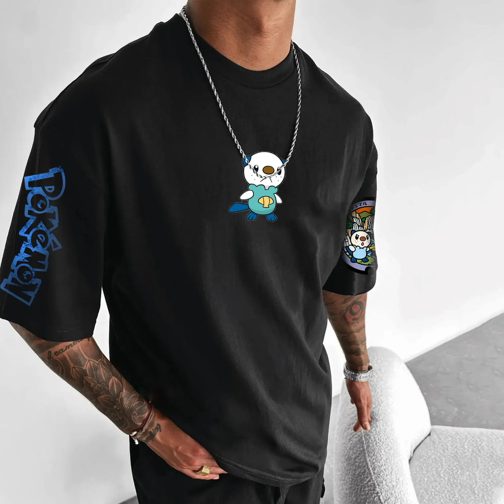 PKM-Unisex  Anime Inspired Vintage T-Shirt