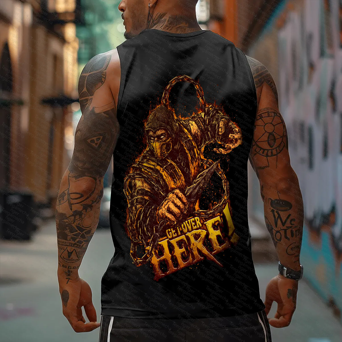 MK-Unisex Casual   Tank Top